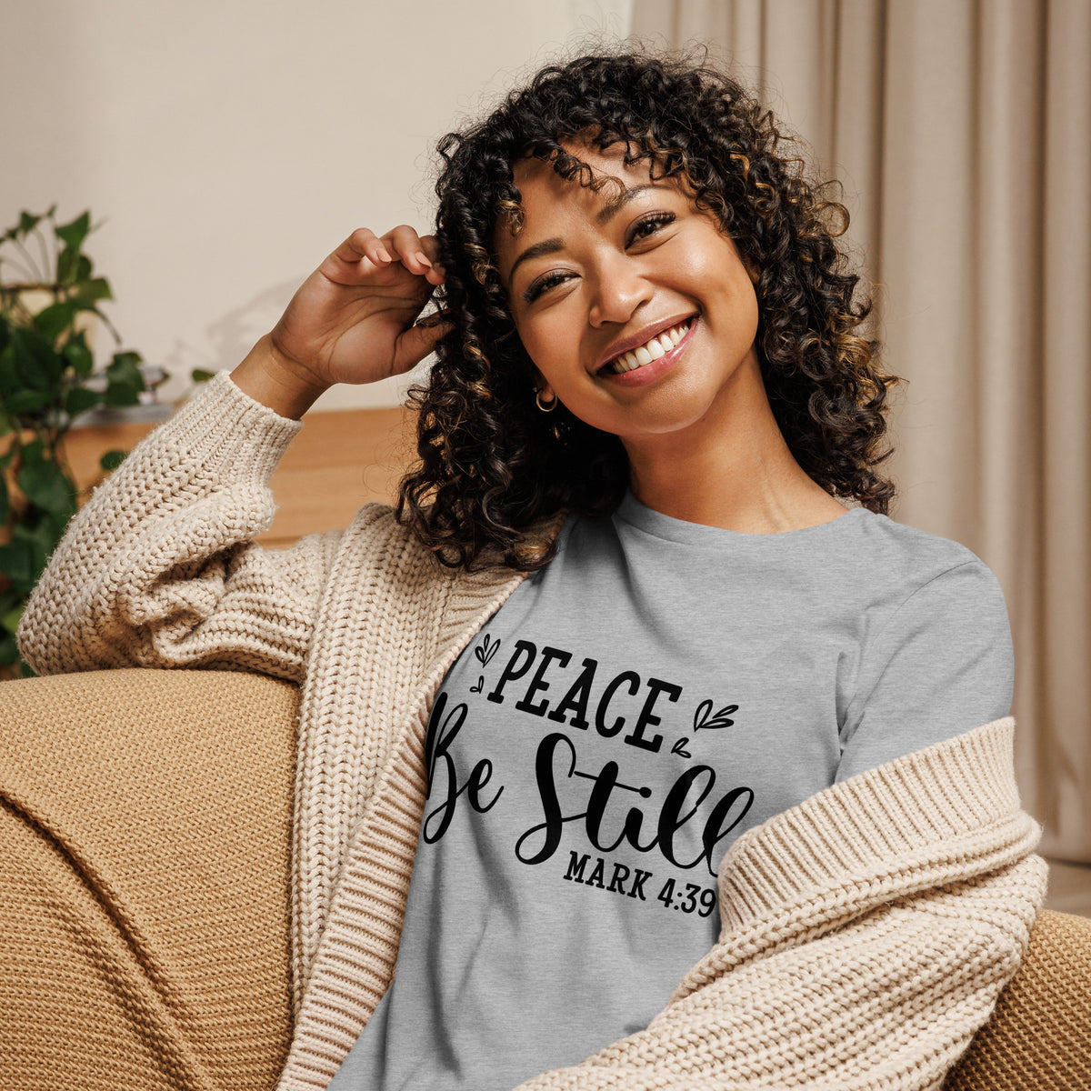 "Peace..." Women's Relaxed T-Shirt
