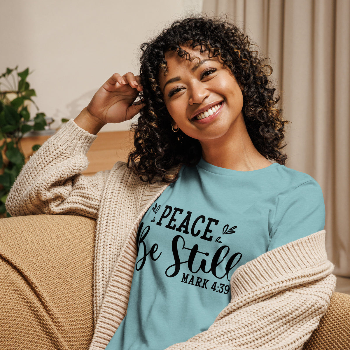 "Peace..." Women's Relaxed T-Shirt