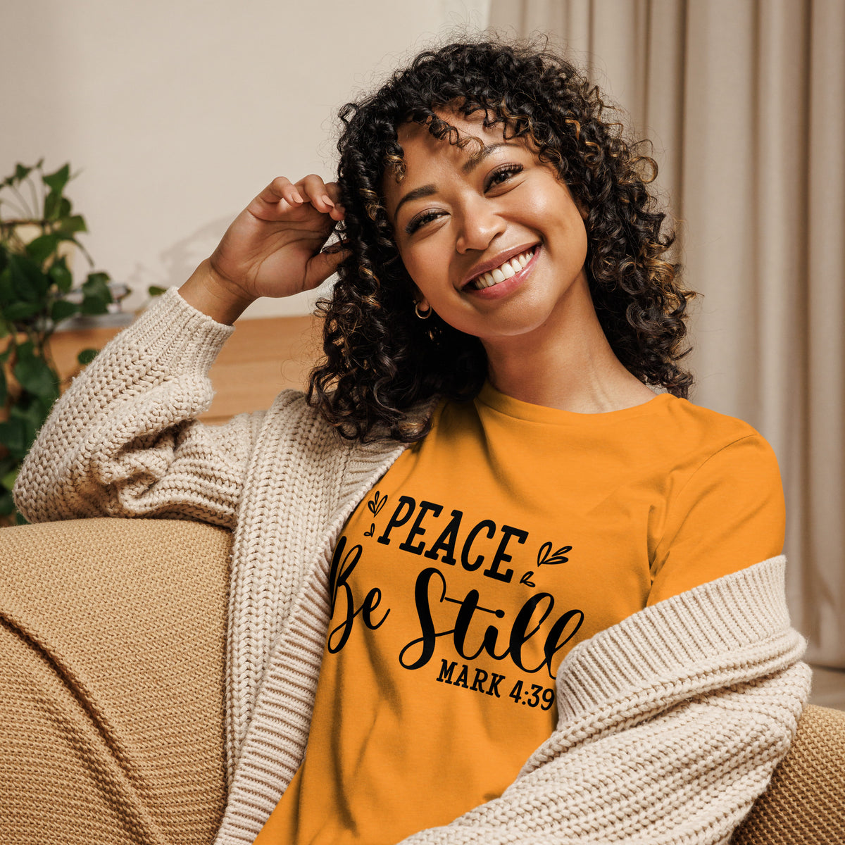 "Peace..." Women's Relaxed T-Shirt