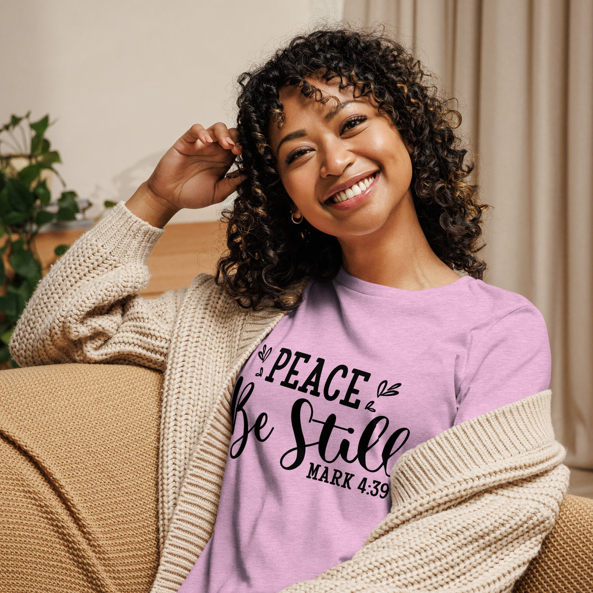 "Peace..." Women's Relaxed T-Shirt
