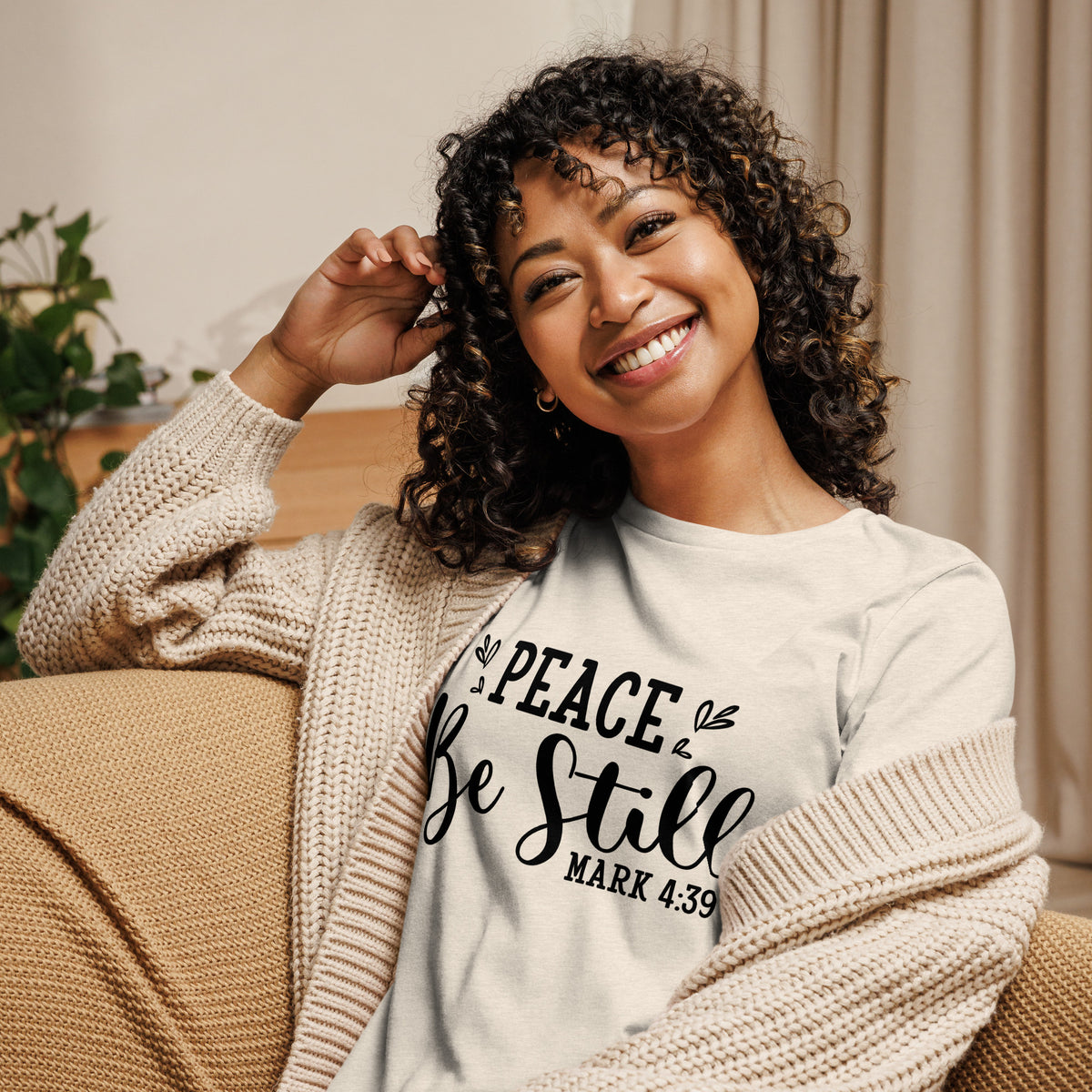"Peace..." Women's Relaxed T-Shirt