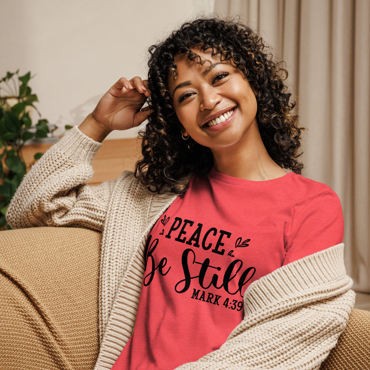"Peace..." Women's Relaxed T-Shirt