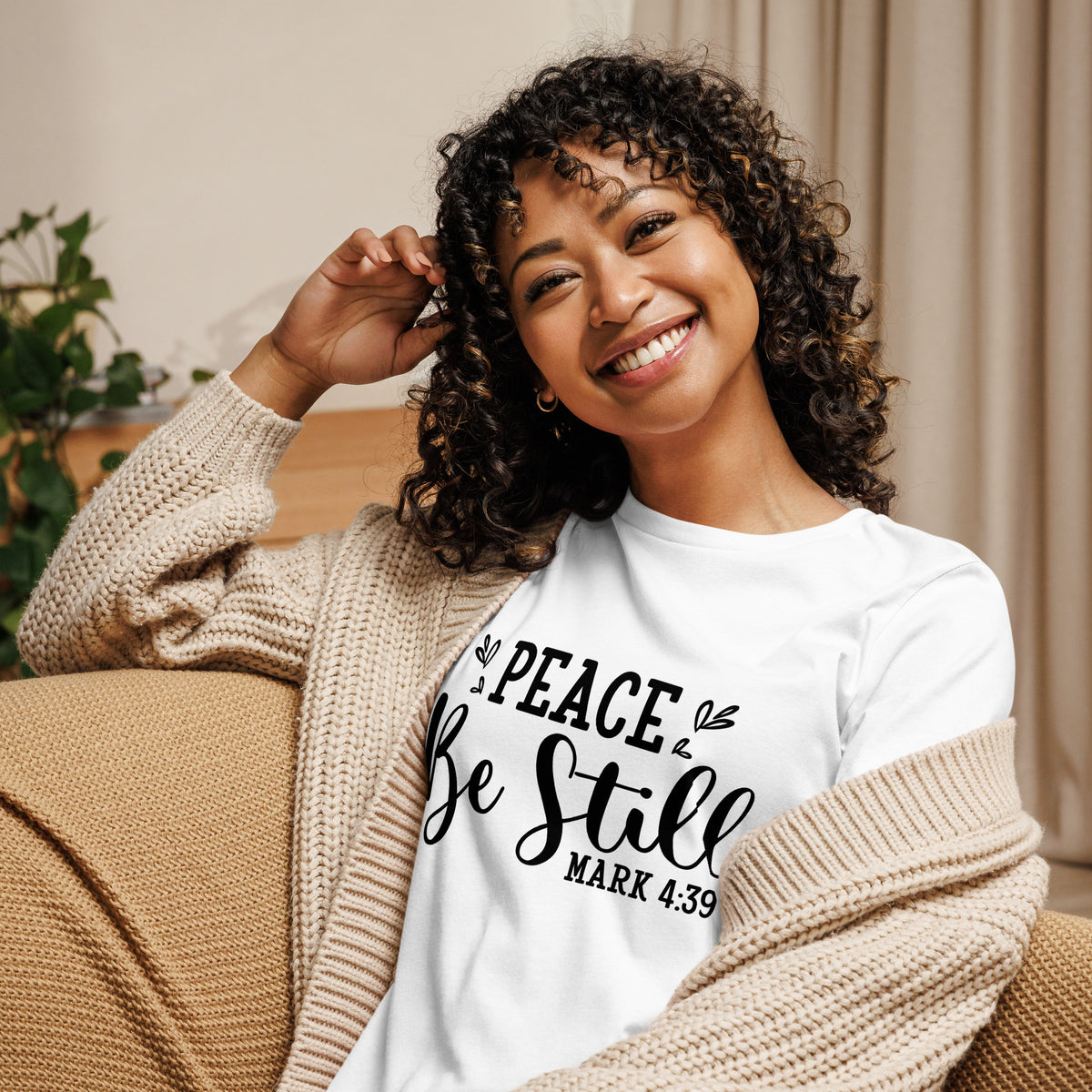 "Peace..." Women's Relaxed T-Shirt